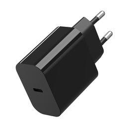 Ładowarka sieciowa GaN4 – Typ C PD/QC 45W 3A z kablem USB-C -USB-C, czarna