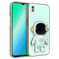 Etui do Xiaomi Redmi 9A, Astronaut, miętowe