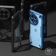 Etui pancerne Ringke do OnePlus 12R 5G, Fusion X, Przezroczyste / Czarne
