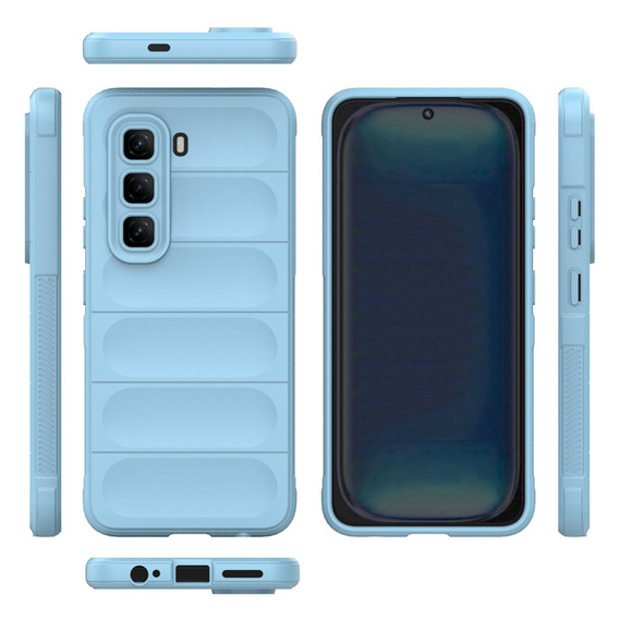 Etui do Infinix Hot 50 Pro 4G, Gaming Shockproof, niebieskie