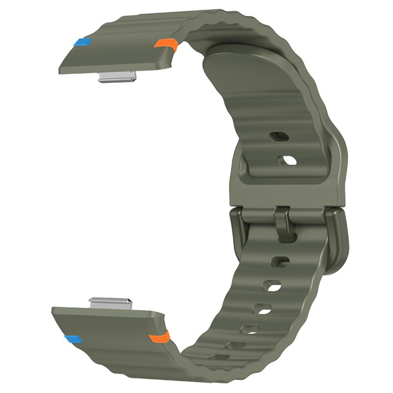 Pasek Silikonowy do Huawei Watch Fit 4 / 4 Pro / 3, Zielony