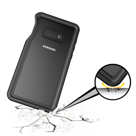 Etui Wodoodporne IP68 do Samsung Galaxy S10e, czarne