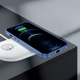 Etui do iPhone 12 Pro Max, ERBORD Impact Guard, niebieskie