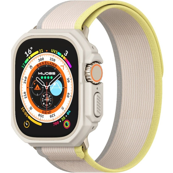 Etui do Apple Watch Ultra 1/2/3 49mm, Szare