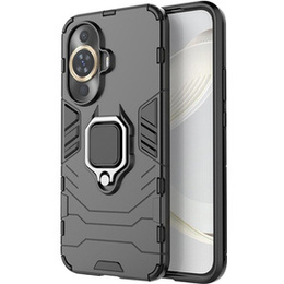 Etui do Huawei Nova 11 Pro, Kickstand Ring, czarne