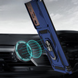 Etui pancerne do Samsung Galaxy Note 20 Ultra, CamShield Slide, niebieskie