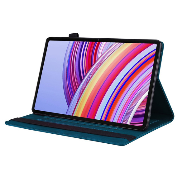 Etui do Xiaomi Redmi Pad Pro, Classic, z miejscem na rysik, niebieskie