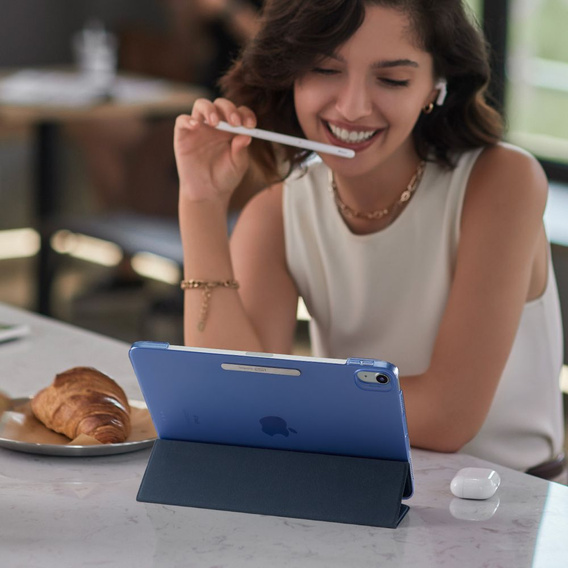 Etui do iPad Air 11" 2025/2024 (7/6 gen.) / Air 10.9" 2022/2020 (5/4 gen.), ESR Ascend Trifold, granatowe
