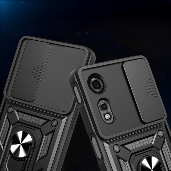 Etui pancerne do Nubia Neo 2 5G, CamShield Slide, czarne