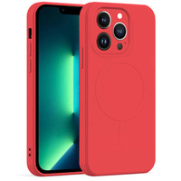 Etui Silicone Mag Cover do iPhone 13 Pro, Red