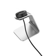 Aluminiowa Stacja Dokująca z kablem USB do zegarków Garmin, Srebrna
