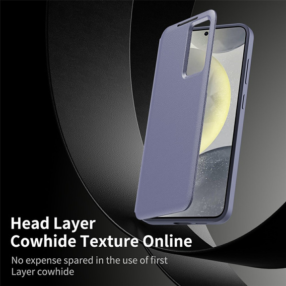 Etui do Samsung Galaxy S26 Ultra, Smart View Wallet, fioletowe