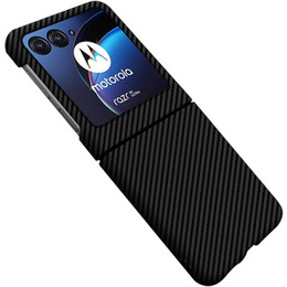 Etui PC Case do Motorola Razr 40 Ultra 5G, Karbon czarne