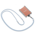 Smycz do telefonu Spigen Crossbody Strap + Wrist Strap + ConTag, niebieska