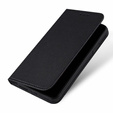 Etui do Samsung Galaxy A55 5G, Smart Magnet, Czarne + Szkło 9H