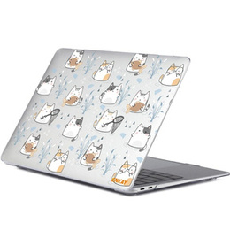 Etui ENKAY do MacBook Air 13 A2337 M1 A2179 A1932, HardShell, Kotki