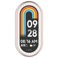 Etui z Diamentami do Xiaomi Smart Mi Band 9, Beżowe