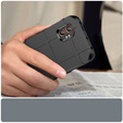 Wytrzymałe etui TPU do Samsung Galaxy XCover 7 Pro – teksturowana ochrona - czarne