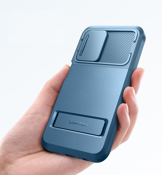 Etui do Samsung Galaxy A15 5G, Suritch Basic, niebieskie