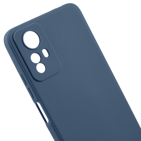 Etui do Xiaomi Redmi Note 12S, Silicone Lite, niebieskie