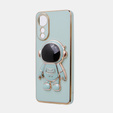 Etui do Oppo A78 4G, Astronaut, miętowe