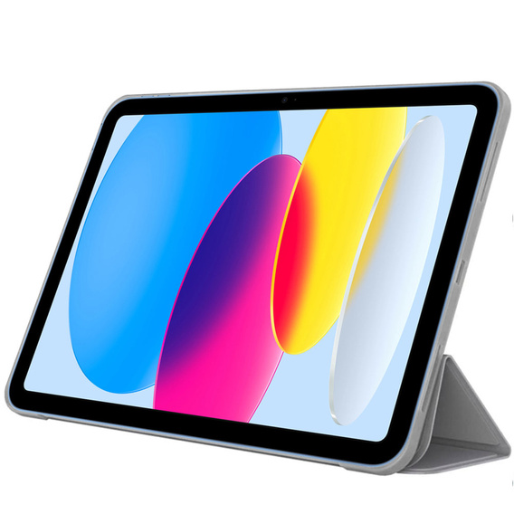 Etui do iPad 11" 2025 A16 (11 gen.) / iPad 10.9" 2022 (10 gen.), Smart case z klapką, Szare