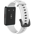 Pasek Silikonowy do Huawei Band 6 / Honor Band 6, Biały