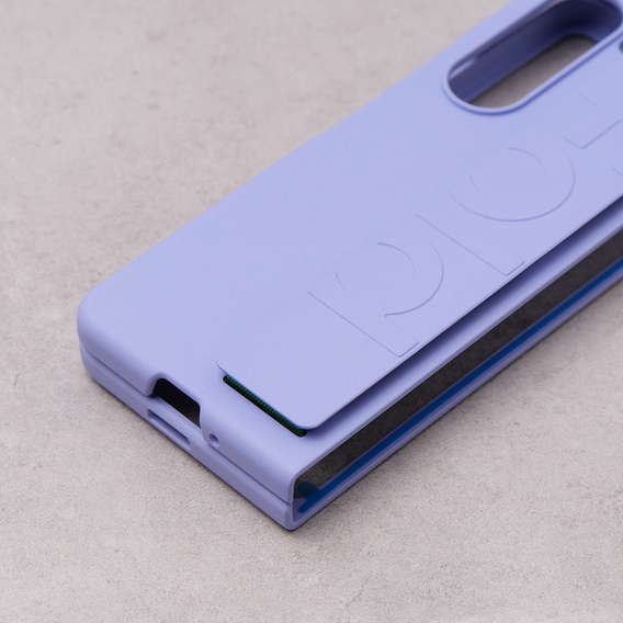 Etui do Samsung Galaxy Z Fold6 5G, z rączką, fioletowe