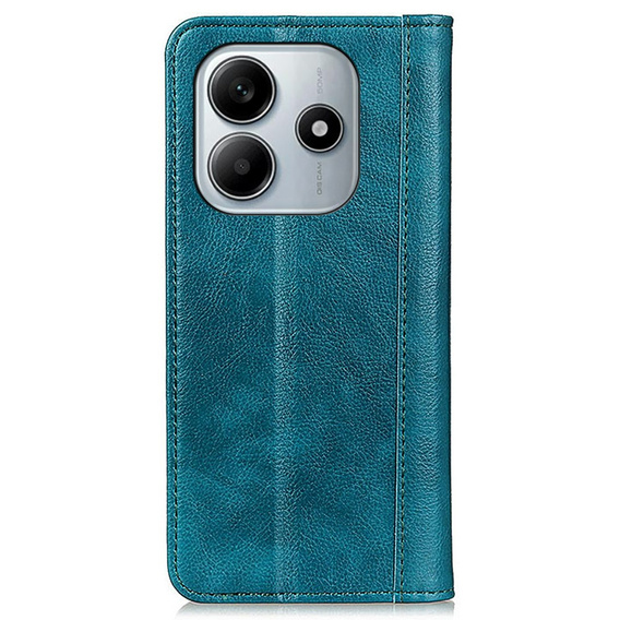 Etui portfelowe z klapką do Xiaomi Redmi Note 14 4G – elegancja i funkcjonalność - zielone