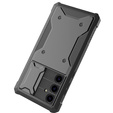 Etui do Samsung Galaxy A55, ERBORD Rugged Case, czarne (dwie ramki)