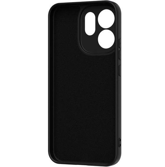 Etui do Oppo Reno 15 FS, Silicone Lite, do MagSafe, czarne