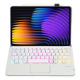 Etui z podświetlaną klawiaturą bluetooth touchpad do Xiaomi Pad 7 / 7 Pro, Fioletowe