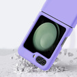 Etui Silikonowe do Samsung Galaxy Z Flip5 5G, fioletowe