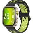 Pasek Silikonowy do Huawei Watch Fit 4 / 4 Pro / 3, Czarny / Zielony