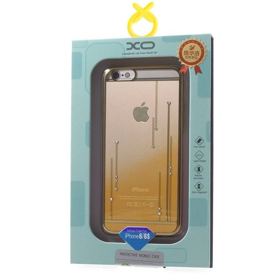 Etui do iPhone 6s / iPhone 6, Yellow / Meteor Shower