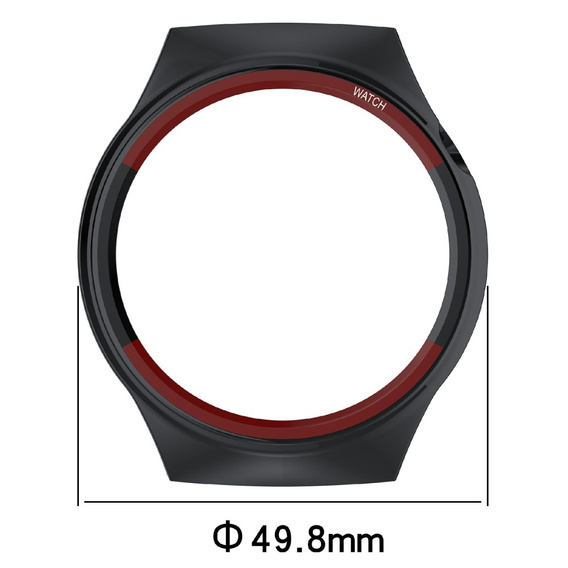 Etui ochronne z tworzywa PC do Huawei Watch GT 5 46mm – czarne