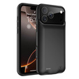 Etui z Baterią 6000mAh do iPhone 17 Pro, czarne