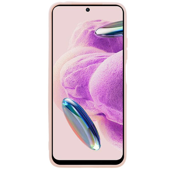 Etui do Xiaomi Redmi Note 12S, Silicone Lite, różowe