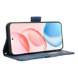 Etui z klapką do Honor 400 5G, Card Slot, granatowe