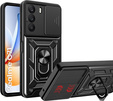 Etui pancerne do Realme C71, CamShield Slide, czarne