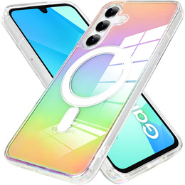 Etui do Samsung Galaxy A16 / A16 5G, Fusion Hybrid, do MagSafe, wielokolorowe + Szkło 9H na ekran