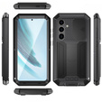 Etui pancerne do Samsung Galaxy S25+ Plus, R-JUST, czarne