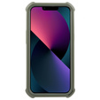 Etui pancerne do iPhone 13 / 14, Dexnor Full Body, zielone
