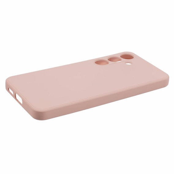 Etui do Samsung Galaxy S24+ Plus, Silicone Lite, różowe