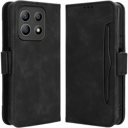 Etui z klapką do Motorola Moto G56 5G, Card Slot, czarne