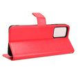 Etui z klapką do Motorola Moto G24 / G24 Power / G04, Crazy Horse Wallet, czerwone