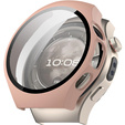 2w1 Etui + Szkło Hartowane do Huawei Watch 5 46mm, Różowe