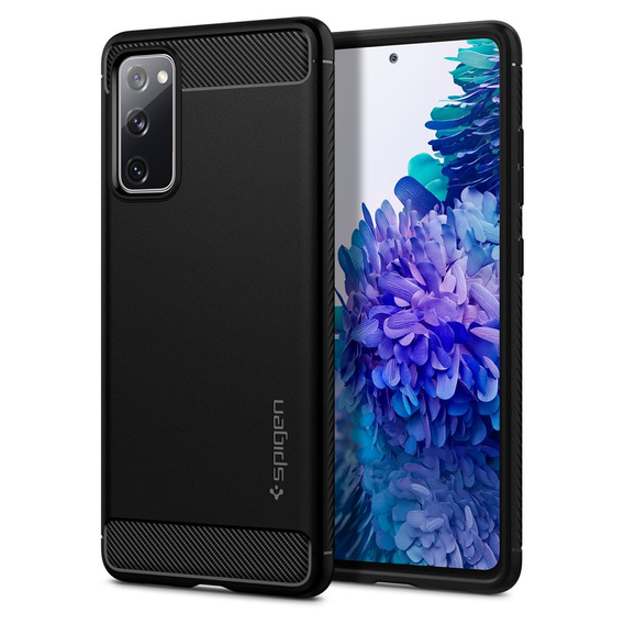 Etui Spigen do Samsung Galaxy S20 FE, Rugged Armor, czarne ACS01847