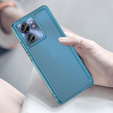 Etui do Motorola Edge 40, Fusion Hybrid, niebieskie