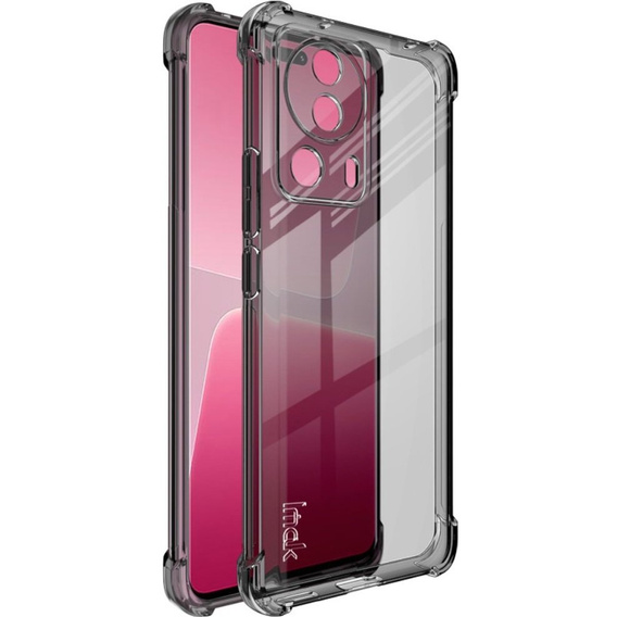 Etui IMAK do Xiaomi 13 Lite, Dropproof, przezroczyste / czarne